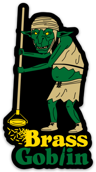 Brass Goblin (W/ Words) Slap