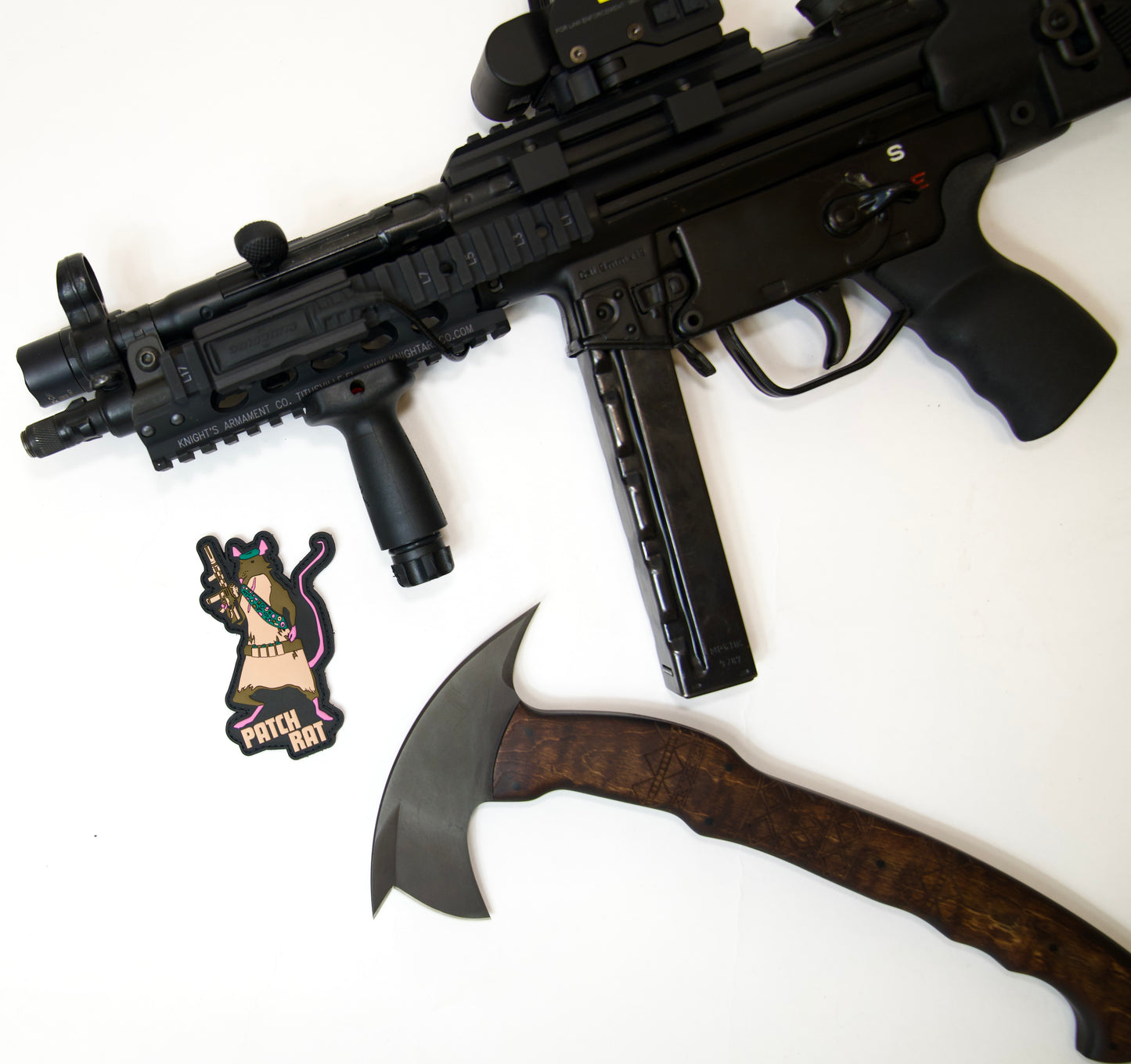 Patch Rat (Velcro Patch)